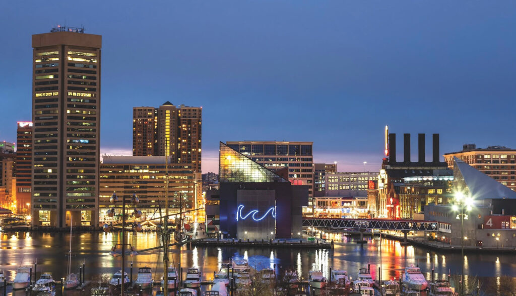 baltimore inner harbor chesapeake bay