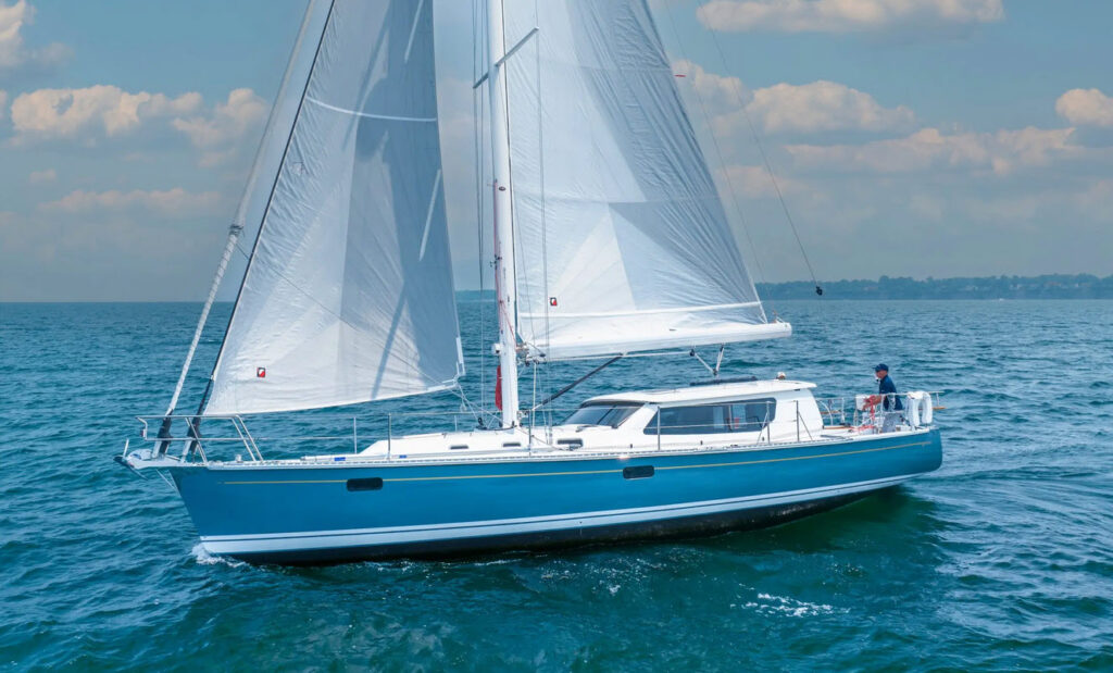 tartan 455 sailboat perfect for chesapeake bay